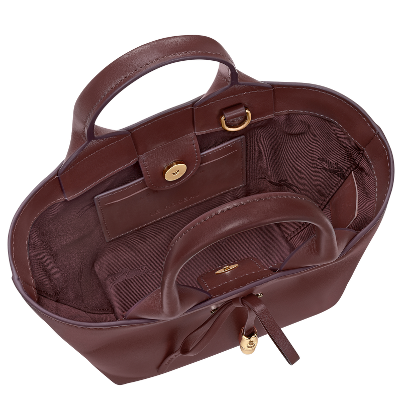 Le Roseau 手提包 , 酒紅色 - 皮革  - 查看 5 6