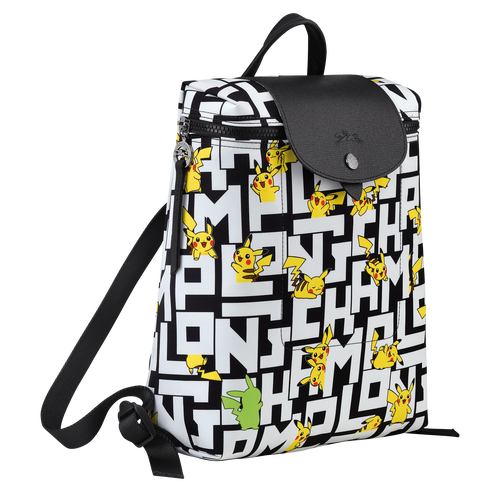 Backpack Longchamp X Pokemon Black White L1699hut067 Longchamp En