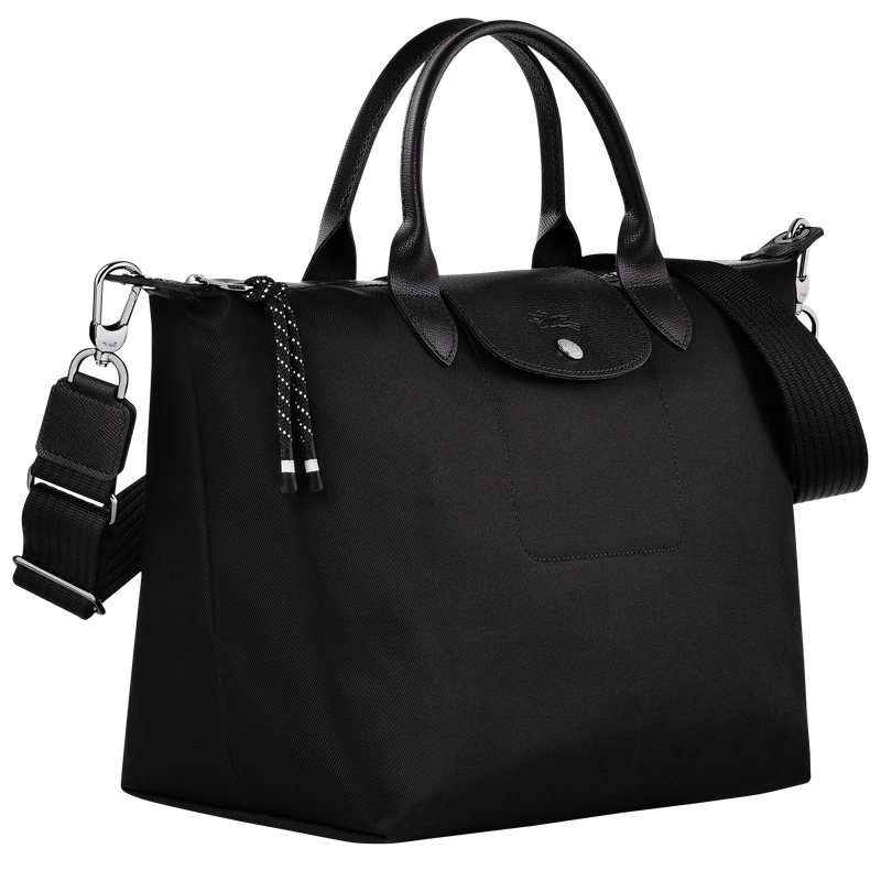 Le Pliage Energy 手提包 L , 黑色 - 再生帆布  - 查看 3 6