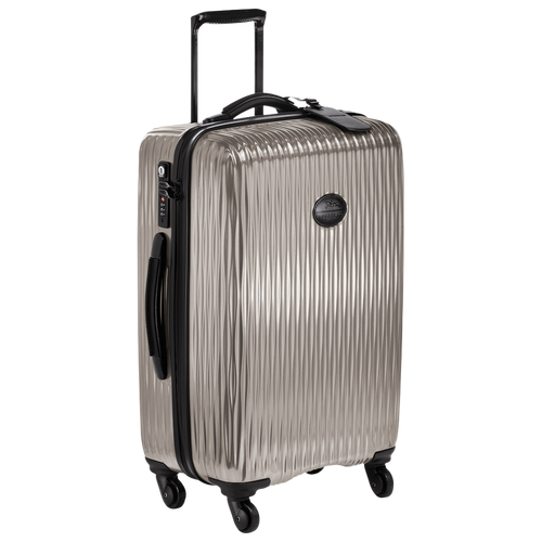 Wheeled suitcase, Grey - View 2 of 3 Wheeled suitcase, Grey, hi-res - View 2 of 3