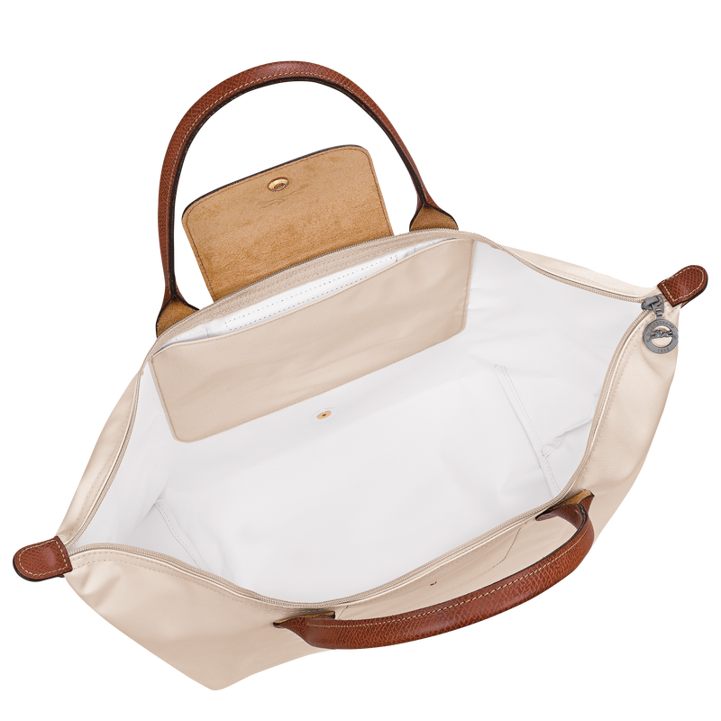 Le Pliage Original 手提包 L , 紙張白 - 帆布  - 查看 4 6