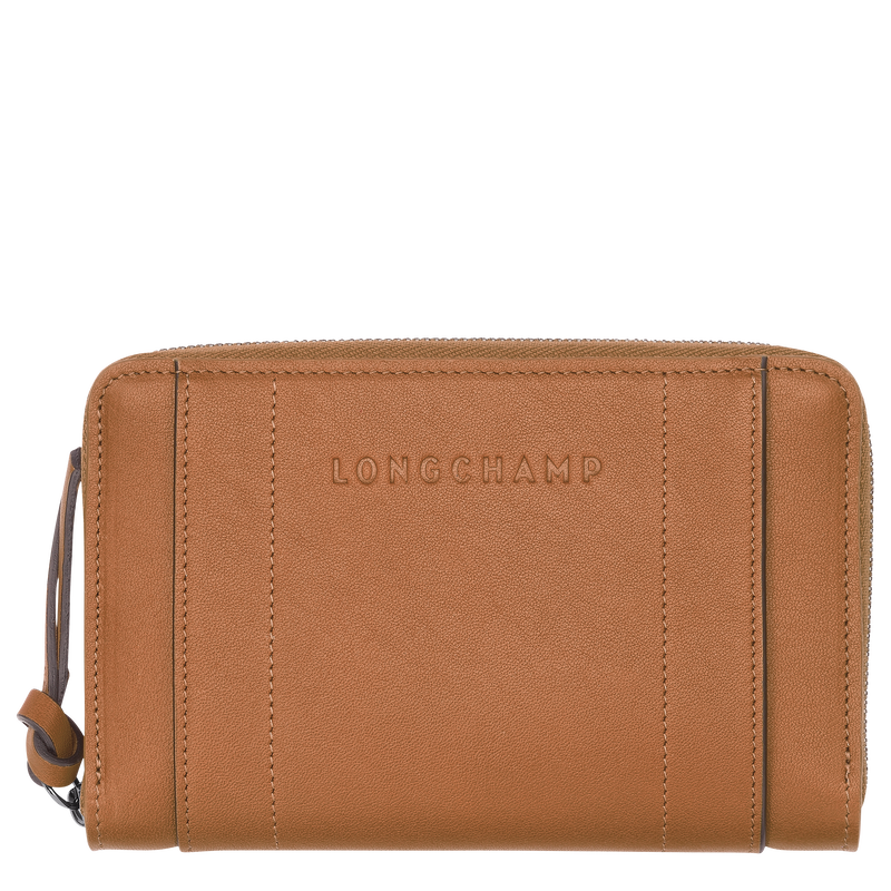 Longchamp 3D Wallet , Natural - Leather  - View 1 of  3