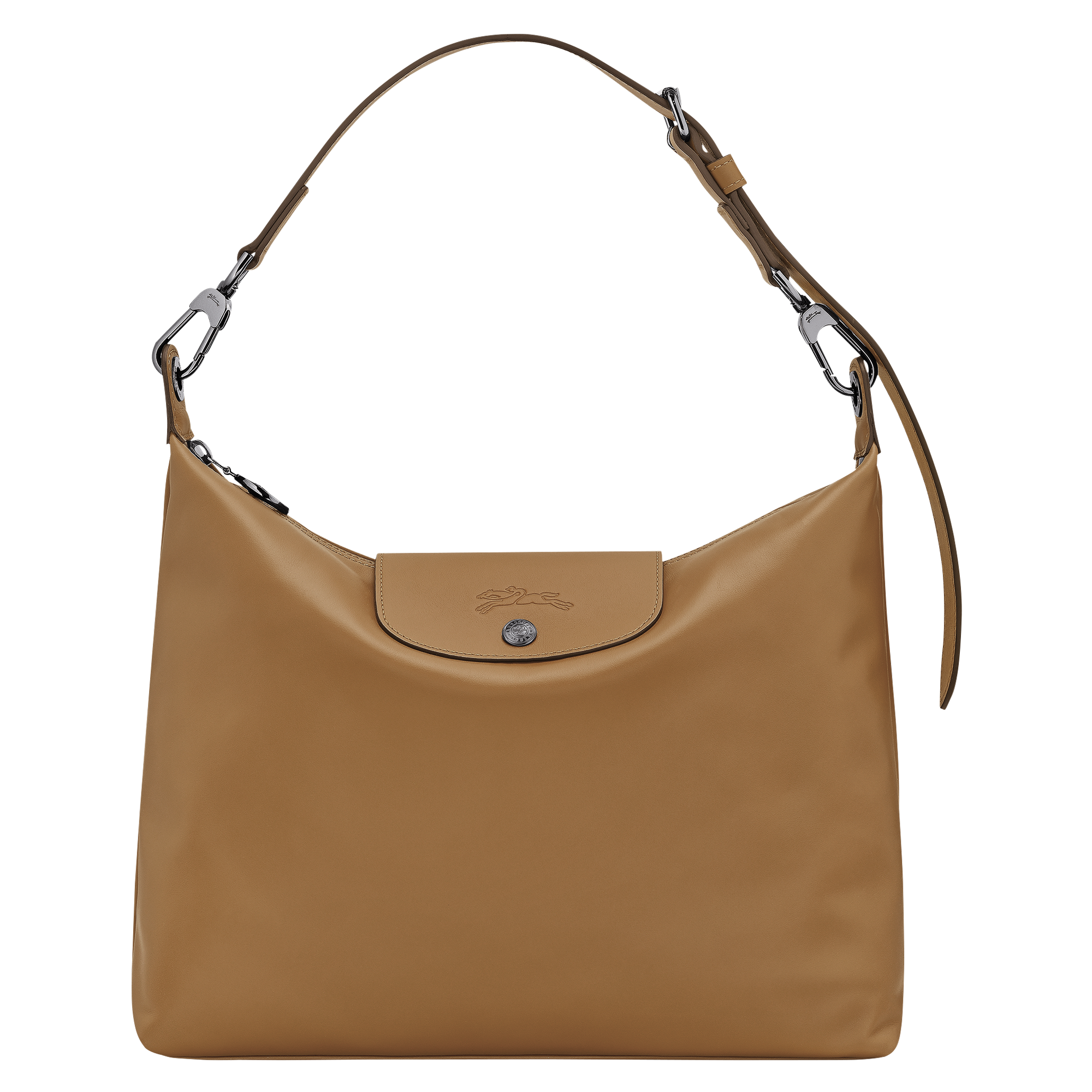 Le Pliage Xtra M Hobo Bag Tobacco Leather Longchamp CA le-pliage-xtra-m-hobo-bag-tobacco-leather-longchamp-ca