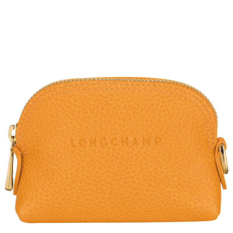 Le Foulonné Coin purse , Apricot - Leather  - View 1 of  3