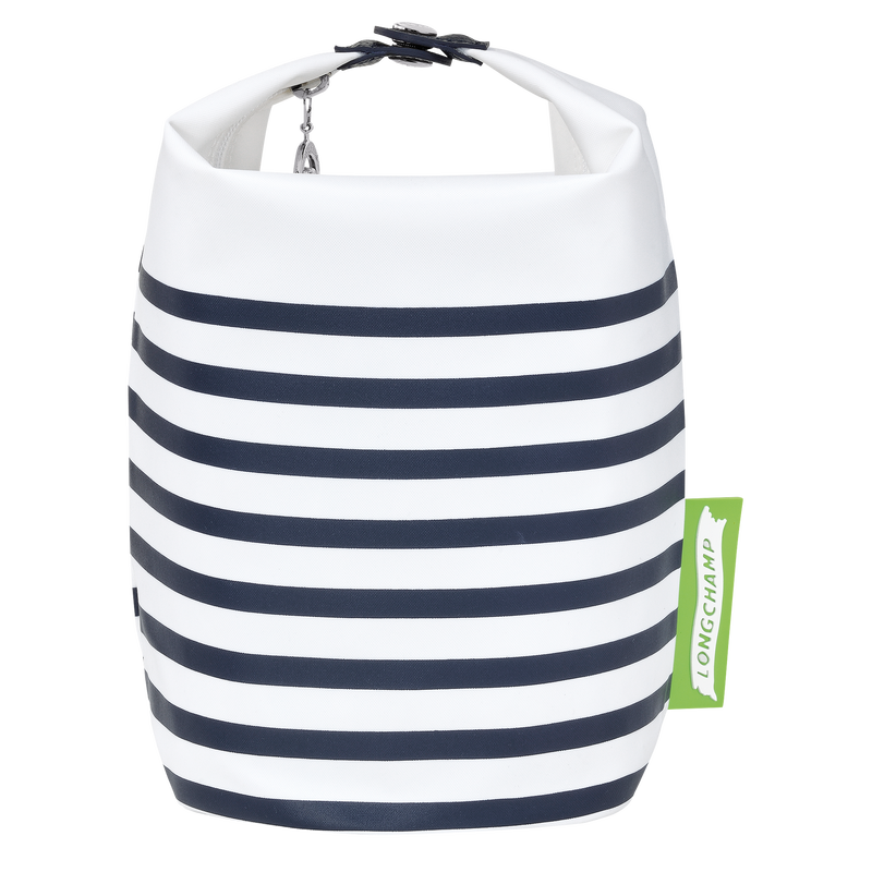 Pochette XS Le Pliage Collection , Toile - Marine/Blanc  - Vue 1 de 4