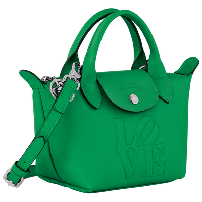 Longchamp x Robert Indiana 系列 手提包 XS, 綠色