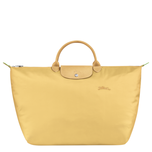 Le Pliage Green 旅行袋 S , 小麥白 - 再生帆布 - 查看 1 4