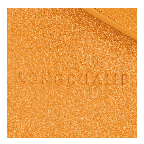 Le Foulonné M Crossbody bag Apricot - Leather | Longchamp US