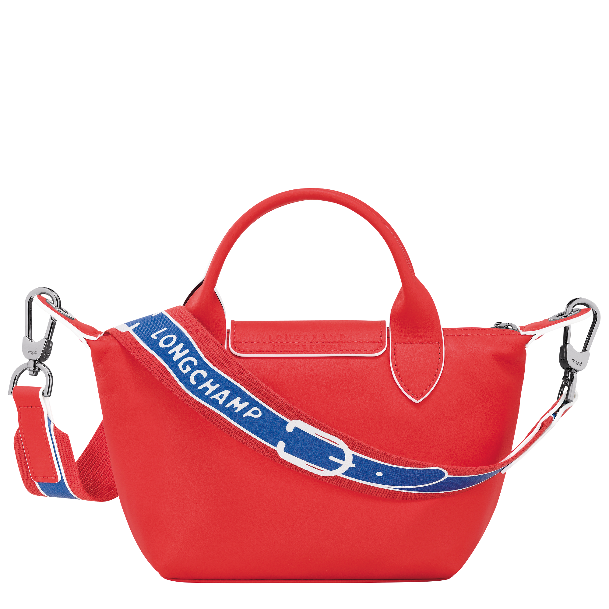 Le Pliage Xtra XS Handbag Red - Leather (L1500HDA545)