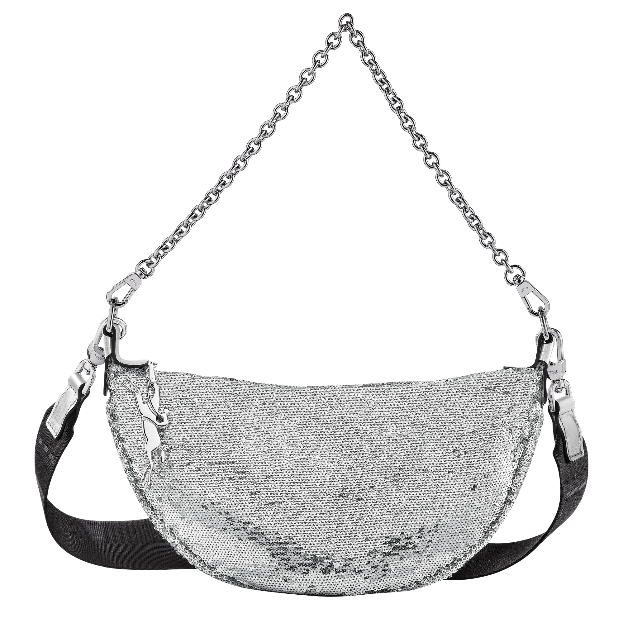 Smile Crossbody bag S, Silver