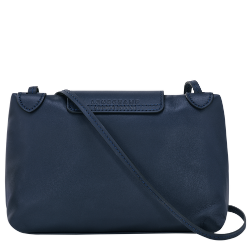 Le Pliage Xtra XS Crossbody bag , Navy - Leather - View 4 of  5