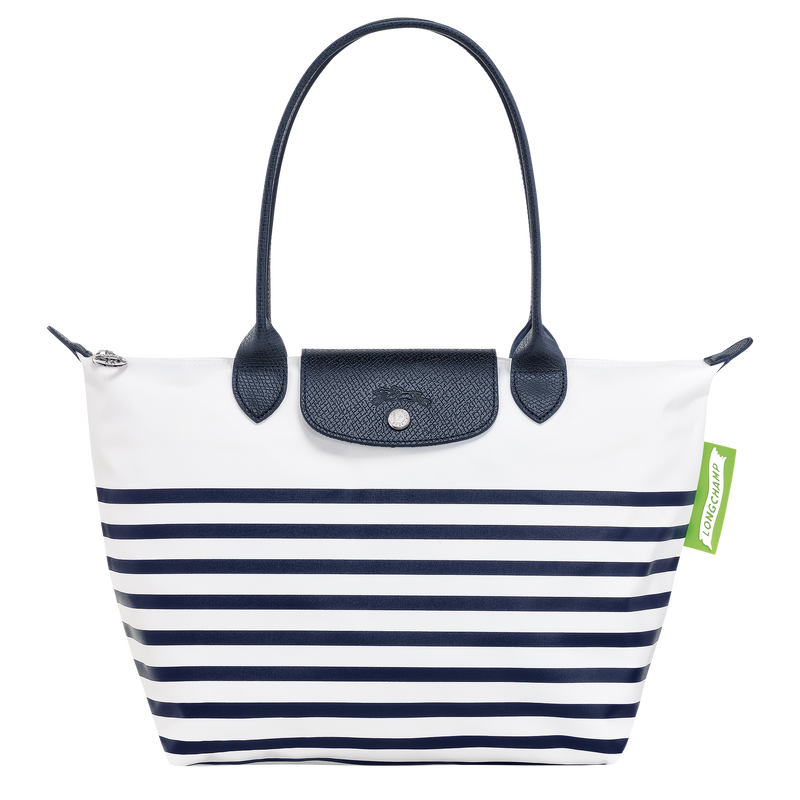 Shopper M Le Pliage Collection , Canvas - Marine/Weiss  - Ansicht 1 von 5