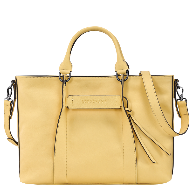 Longchamp 3D L Handbag Wheat - Leather (10198HCVA81) | Longchamp GB