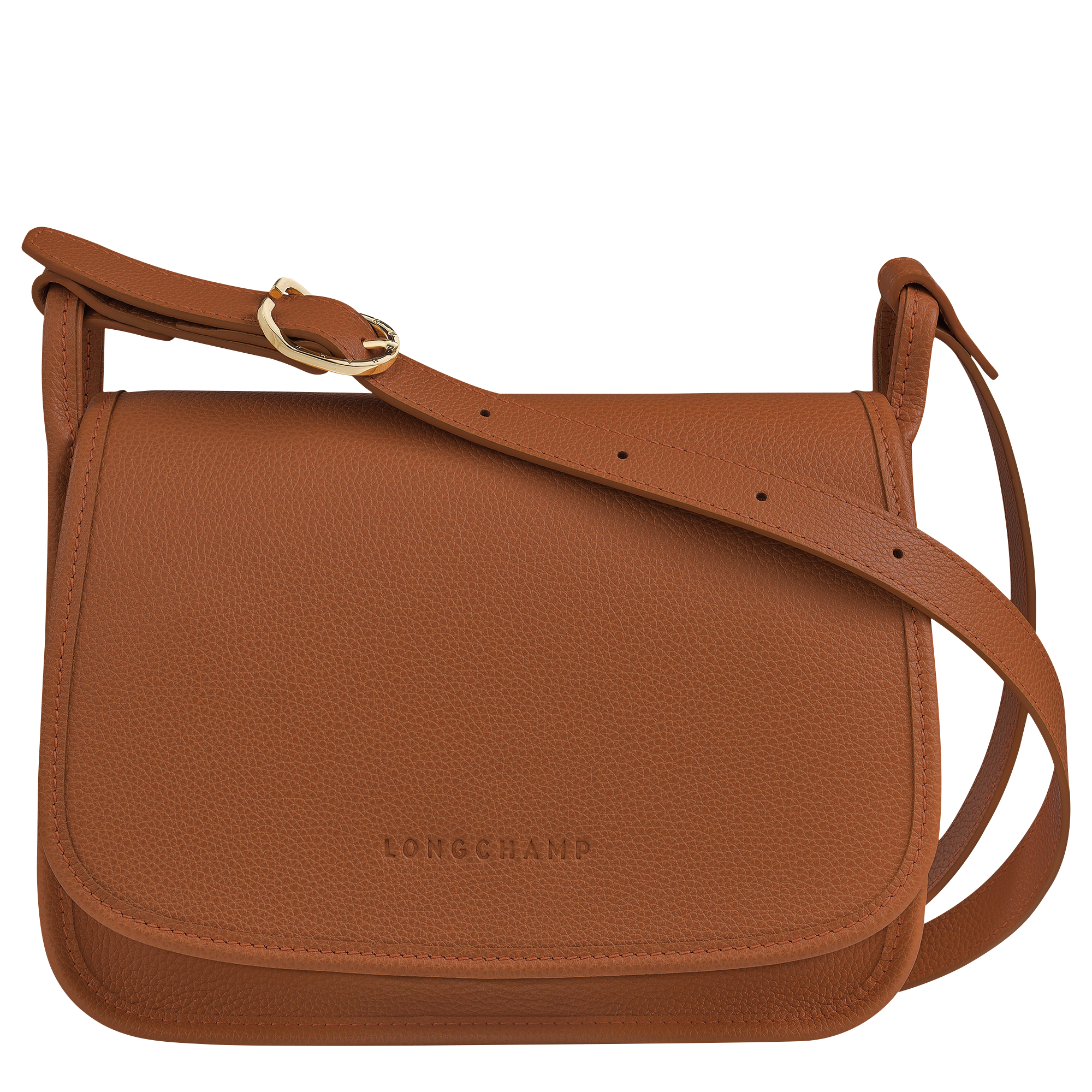 Le Foulonné S Crossbody bag Caramel - Leather (10135021121