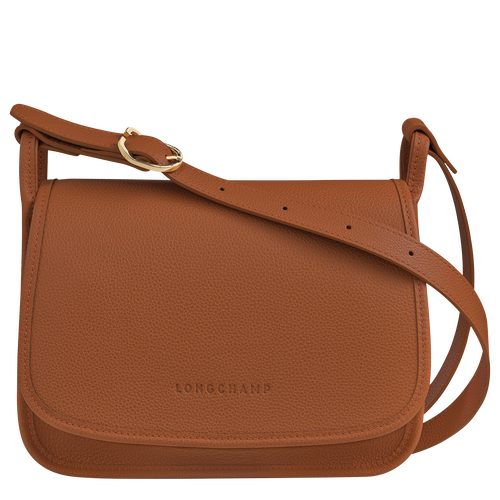 Le Foulonné M Crossbody bag , Caramel - Leather - View 1 of  5