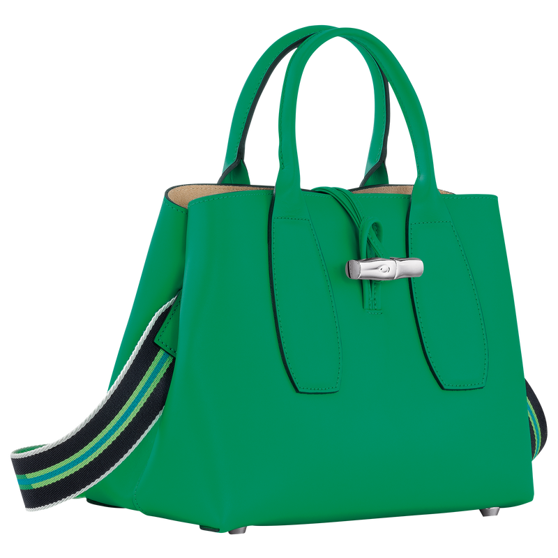 Roseau Handbag M, Grass/Green Light