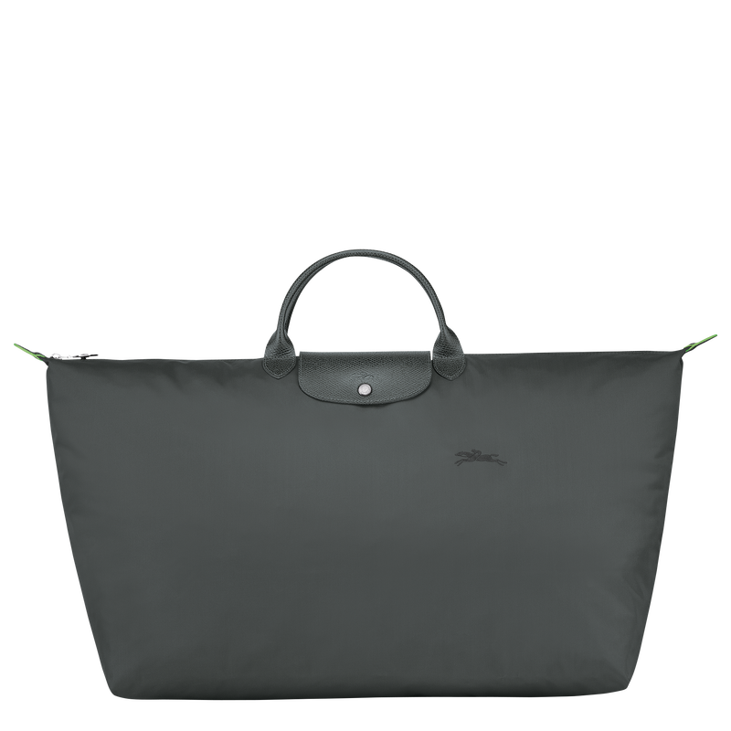 Le Pliage Green M Travel bag , Graphite - Recycled canvas  - View 1 of  6
