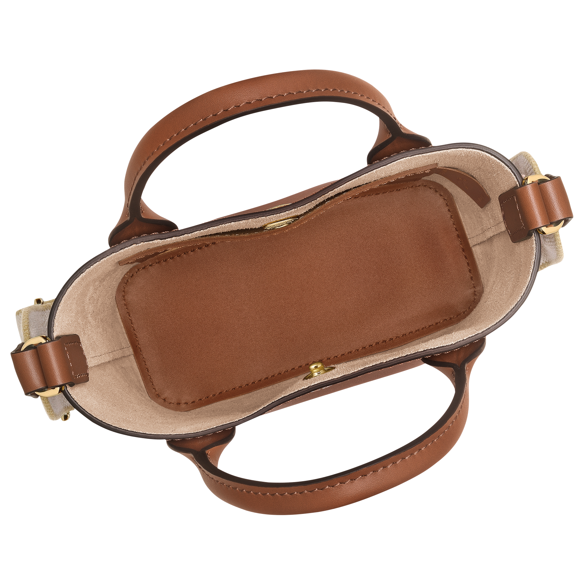 Tote bag XS, Cognac - View 5 of
6 - zoom in Épure Tote bag XS, Cognac