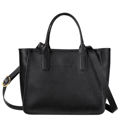 Le Foulonné Handle bag, Black