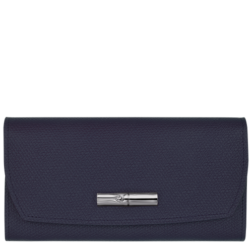 Le Roseau Continental wallet , Bilberry - Leather - View 1 of  2