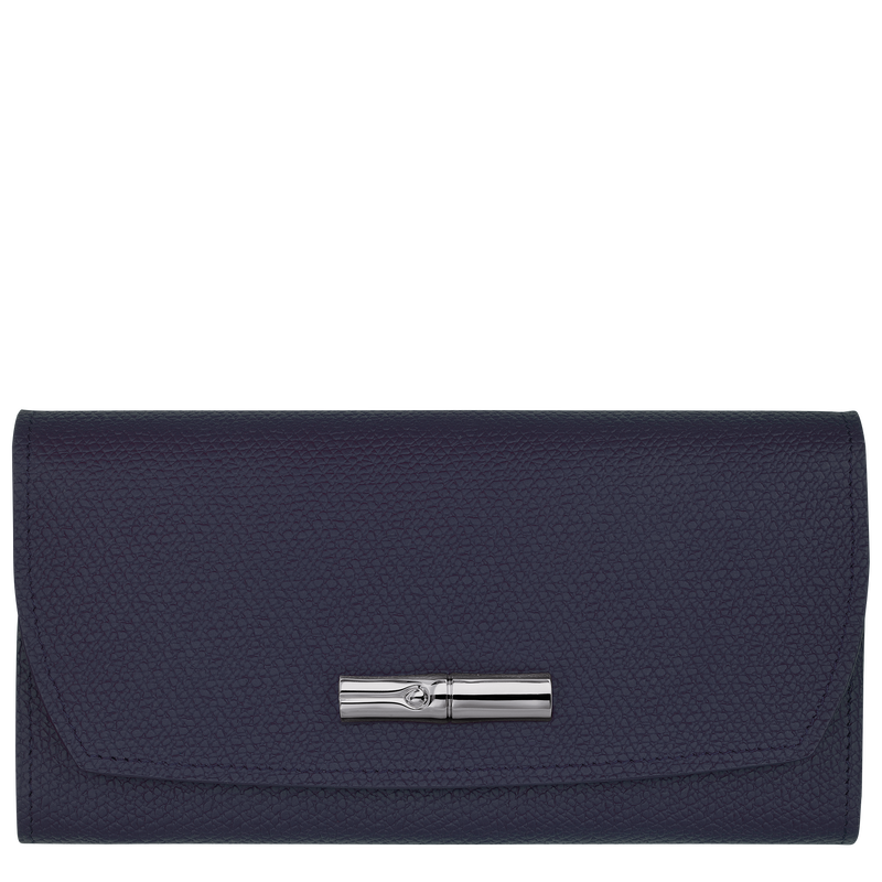 Roseau Continental wallet , Bilberry - Leather  - View 1 of  2