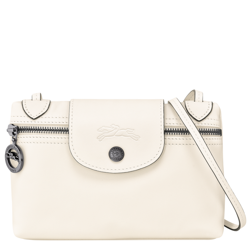 Le Pliage Xtra Crossbodytas XS , Ecru - Leder  - Weergave 1 van  6