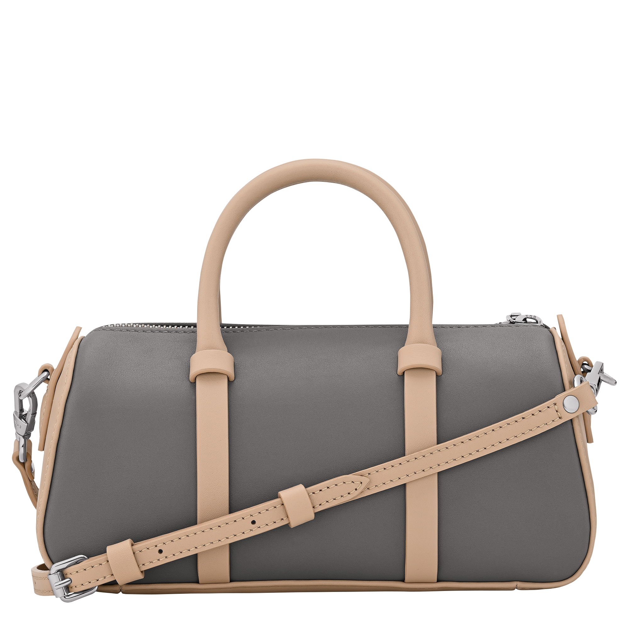 Caroline H&eacute;lain x Longchamp Handtasche S, Beige