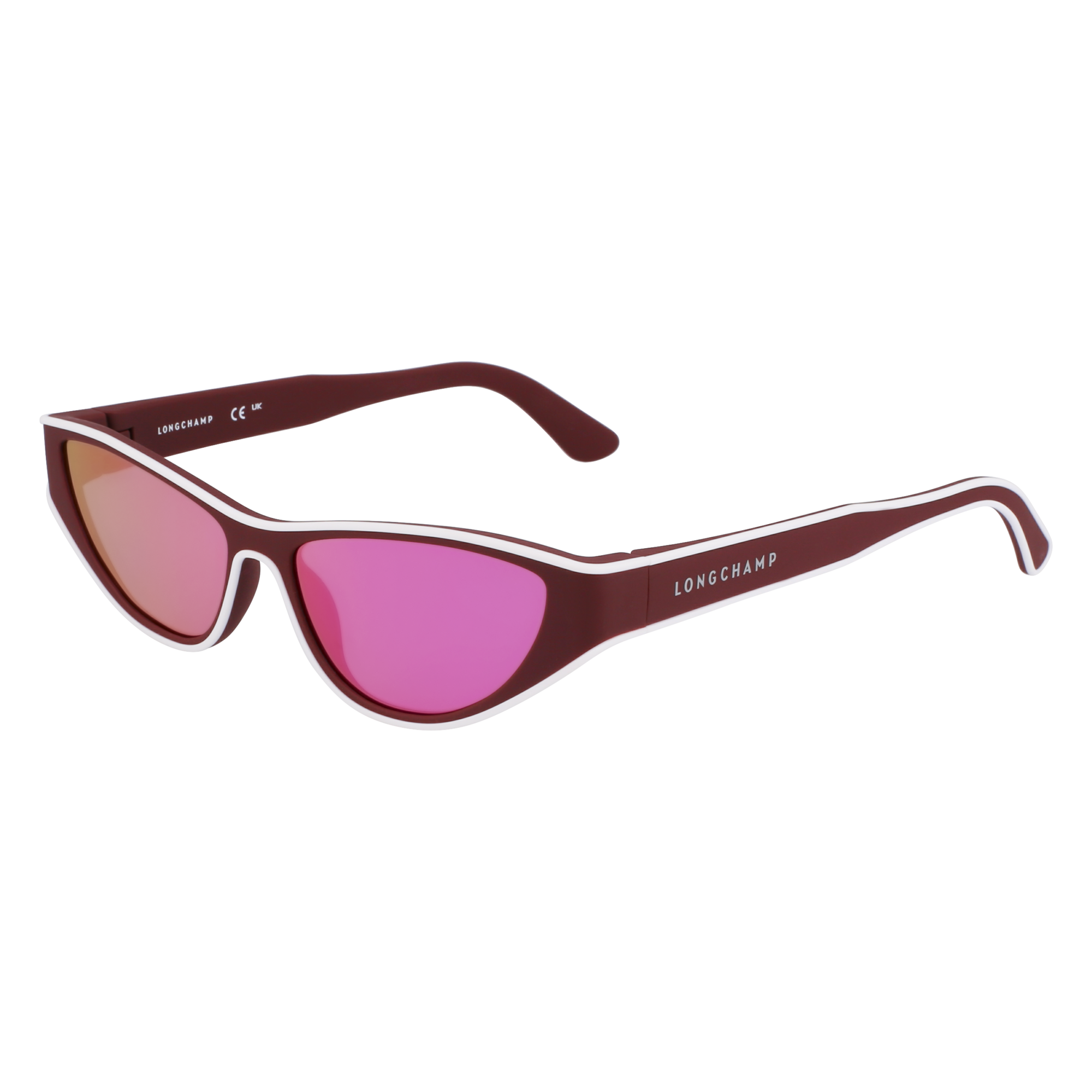 null Sunglasses, Burgundy