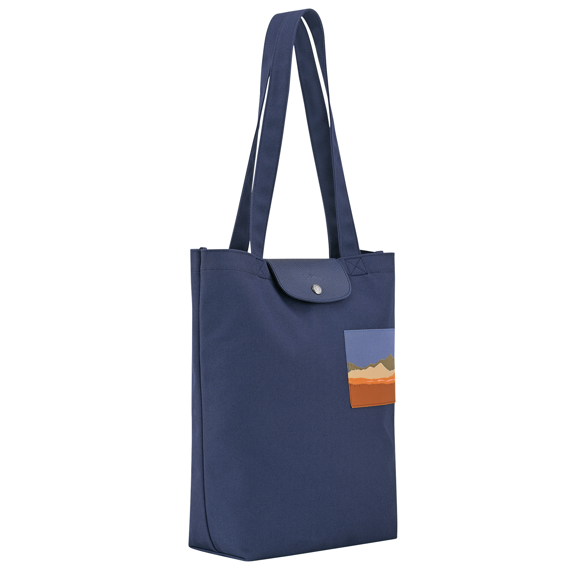 Caroline H&eacute;lain x Longchamp Tote bag M, Thistle