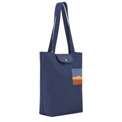 Caroline H&eacute;lain x Longchamp Tote bag M, Thistle