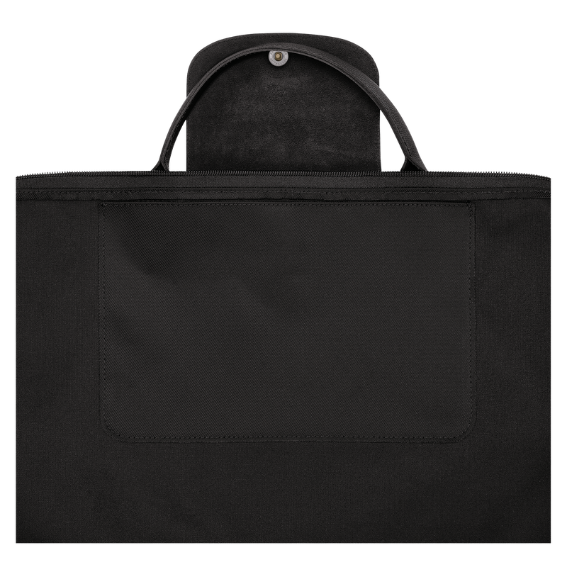Handtasche XL Le Pliage Energy , Recyceltes Canvas - Schwarz  - Ansicht 5 von 6
