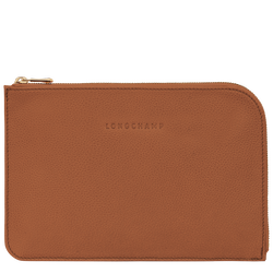 Le Foulonné Pouch , Caramel - Leather