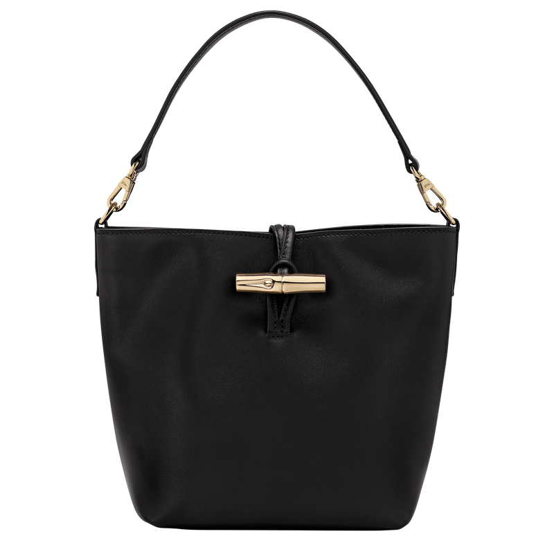 Borsa a secchiello XS Le Roseau , Pelle - Nero  - View 1 of  6