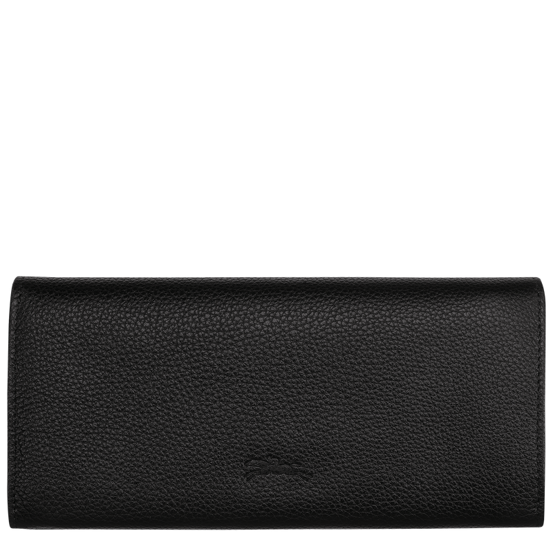 Le Foulonné Continental wallet , Black - Leather  - View 2 of 4
