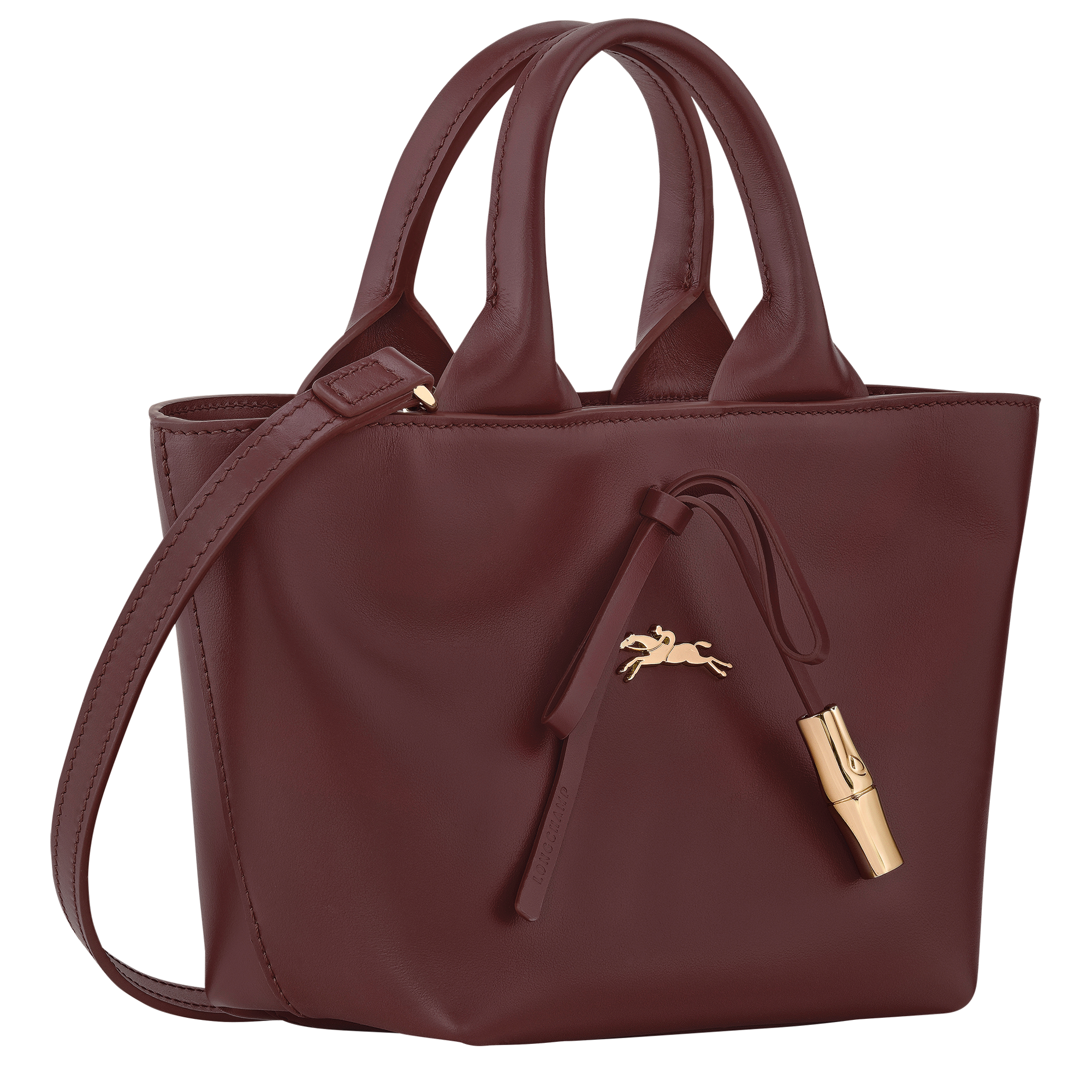 Le Roseau 手提包, 酒紅色