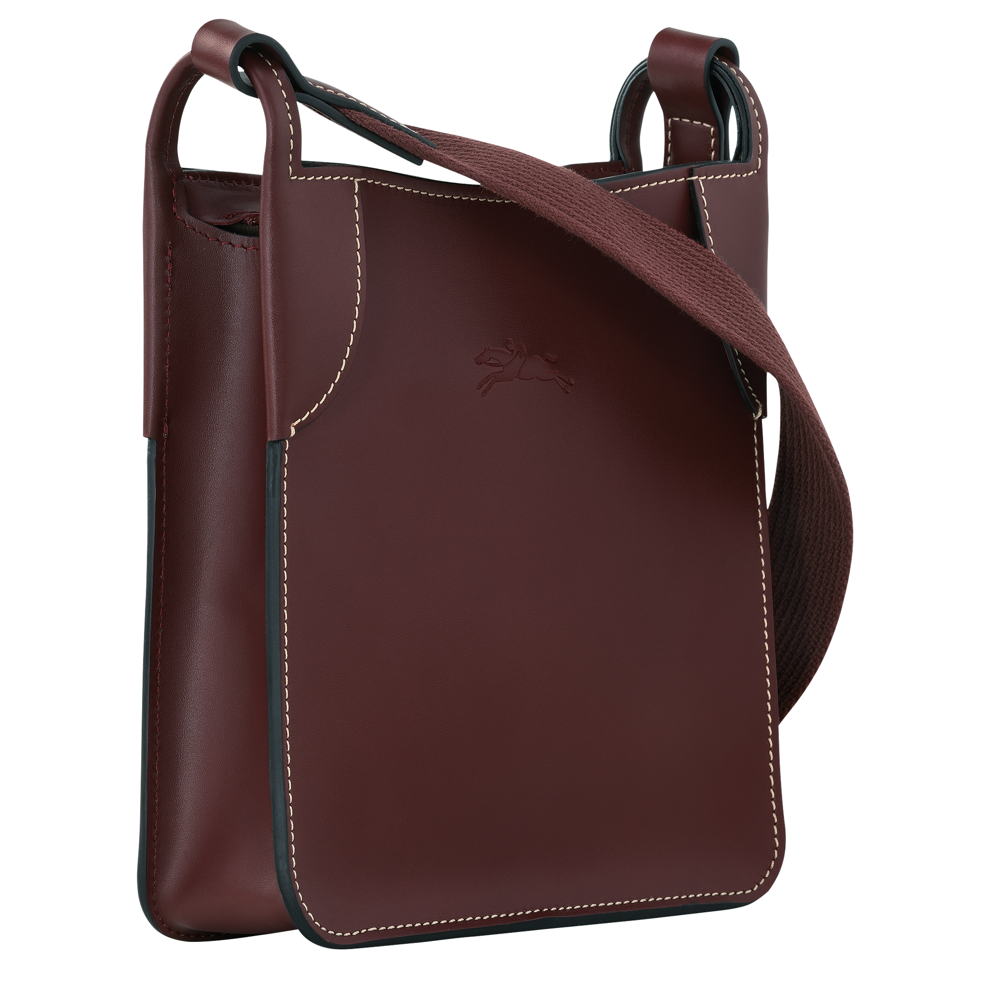 Sac bandoulière S, Prune - Vue 3 de
4 - agrandir le zoom Le Foulonné Sac bandoulière S, Prune