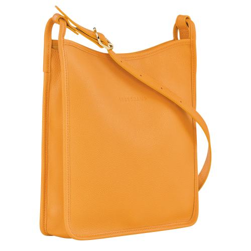 Umhängetasche mit Reißverschluss M Le Foulonné Leder - Apricot 