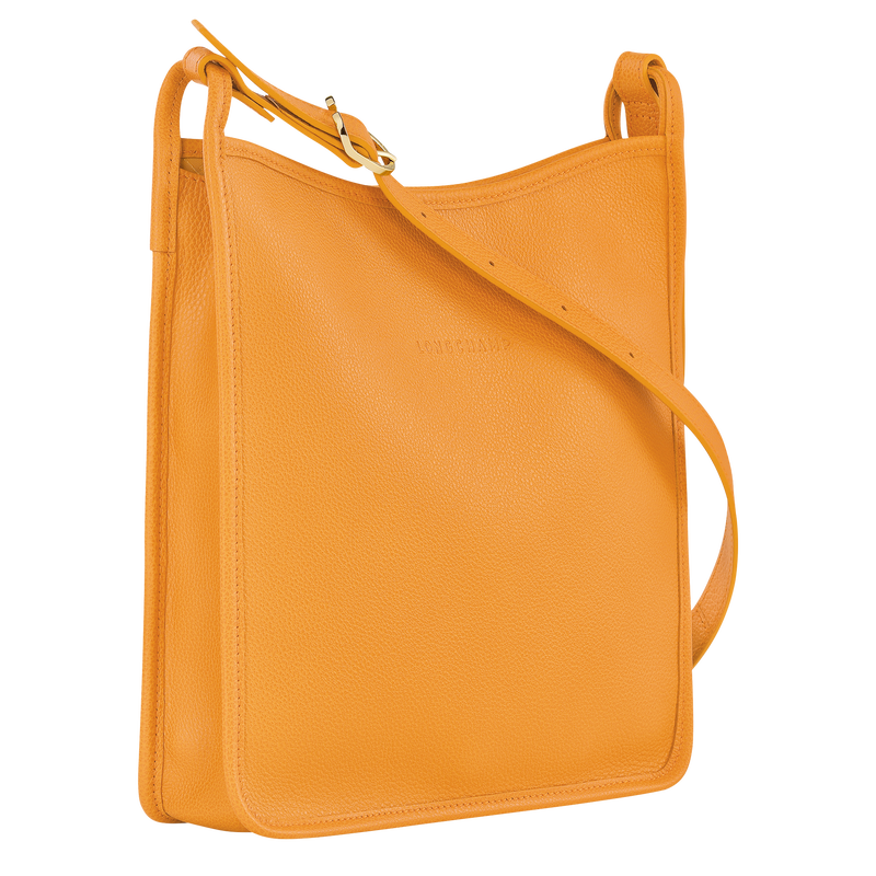 Le Foulonné M Crossbody bag , Apricot - Leather  - View 3 of 6