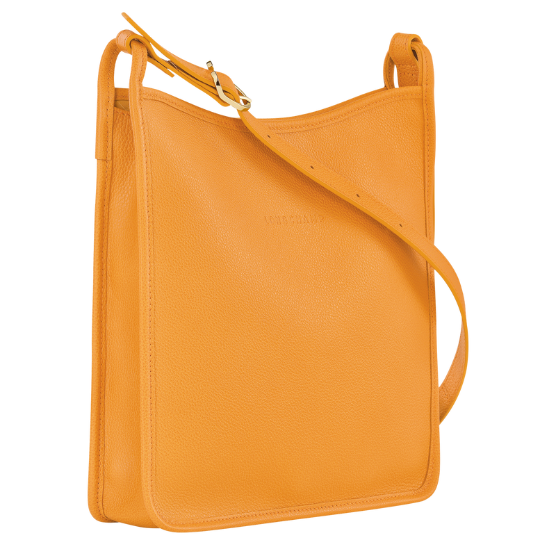 Le Foulonné M Crossbody bag , Apricot - Leather  - View 3 of  6