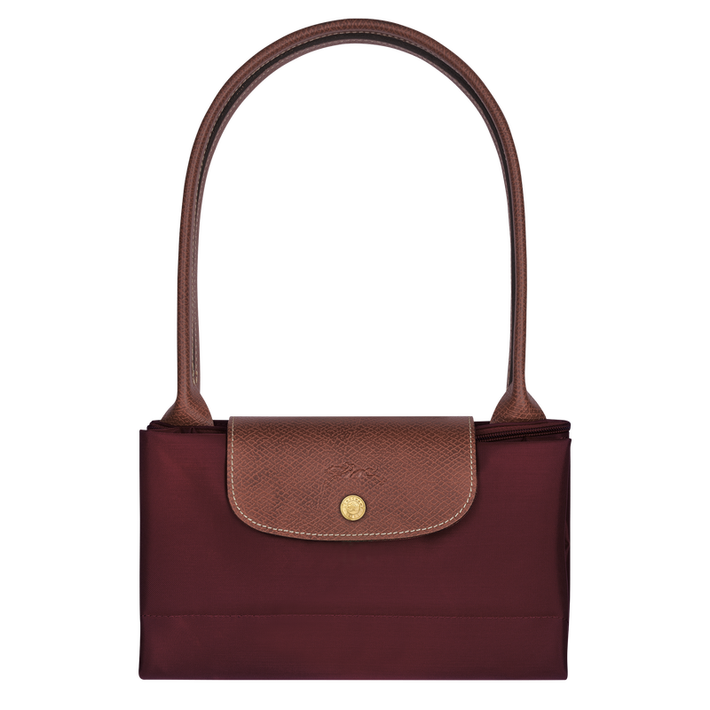 Burgundy longchamp bag clearance