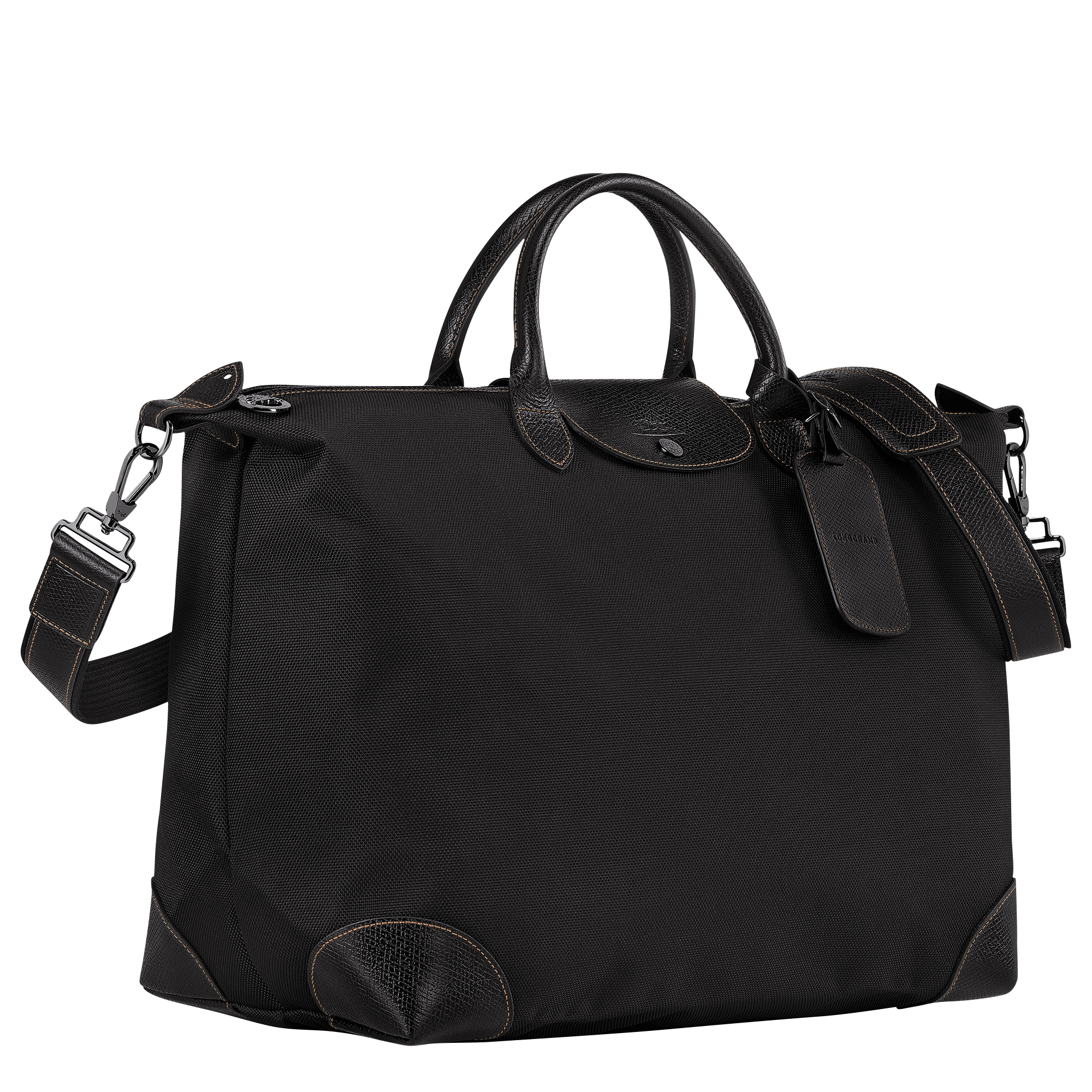 Longchamp x ToiletPaper S Travel bag Black - Canvas (L1624TPA001)