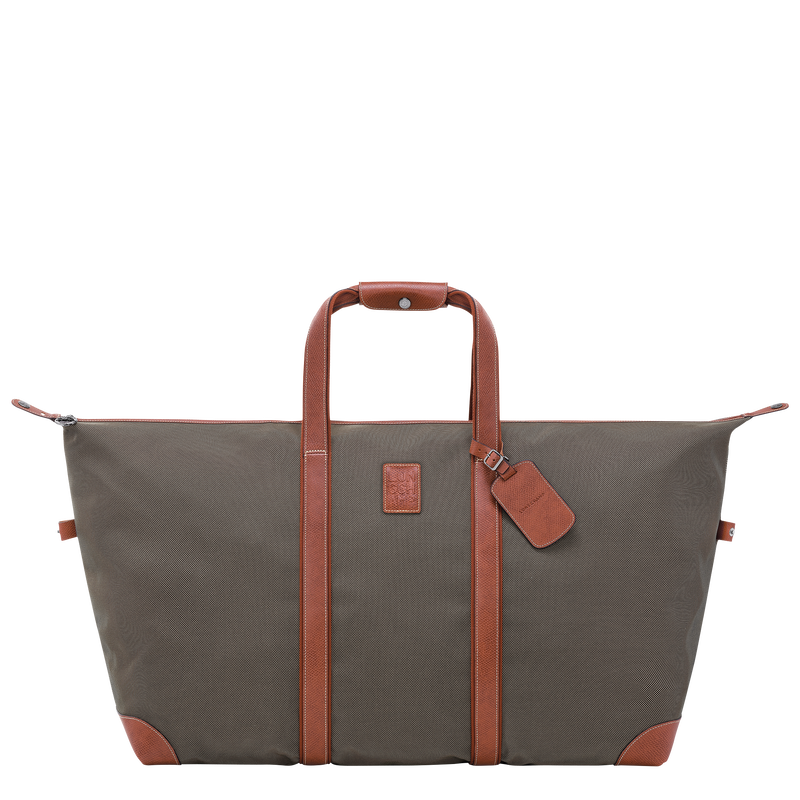 Boxford L Travel bag , Brown - Recycled canvas  - View 1 of  5