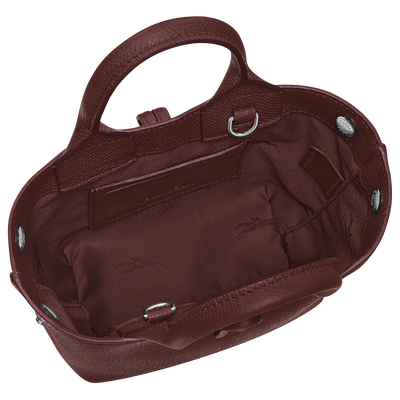 Le Roseau Handbag XS, Burgundy
