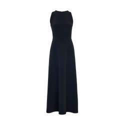 Vestido , Crepe - Preto