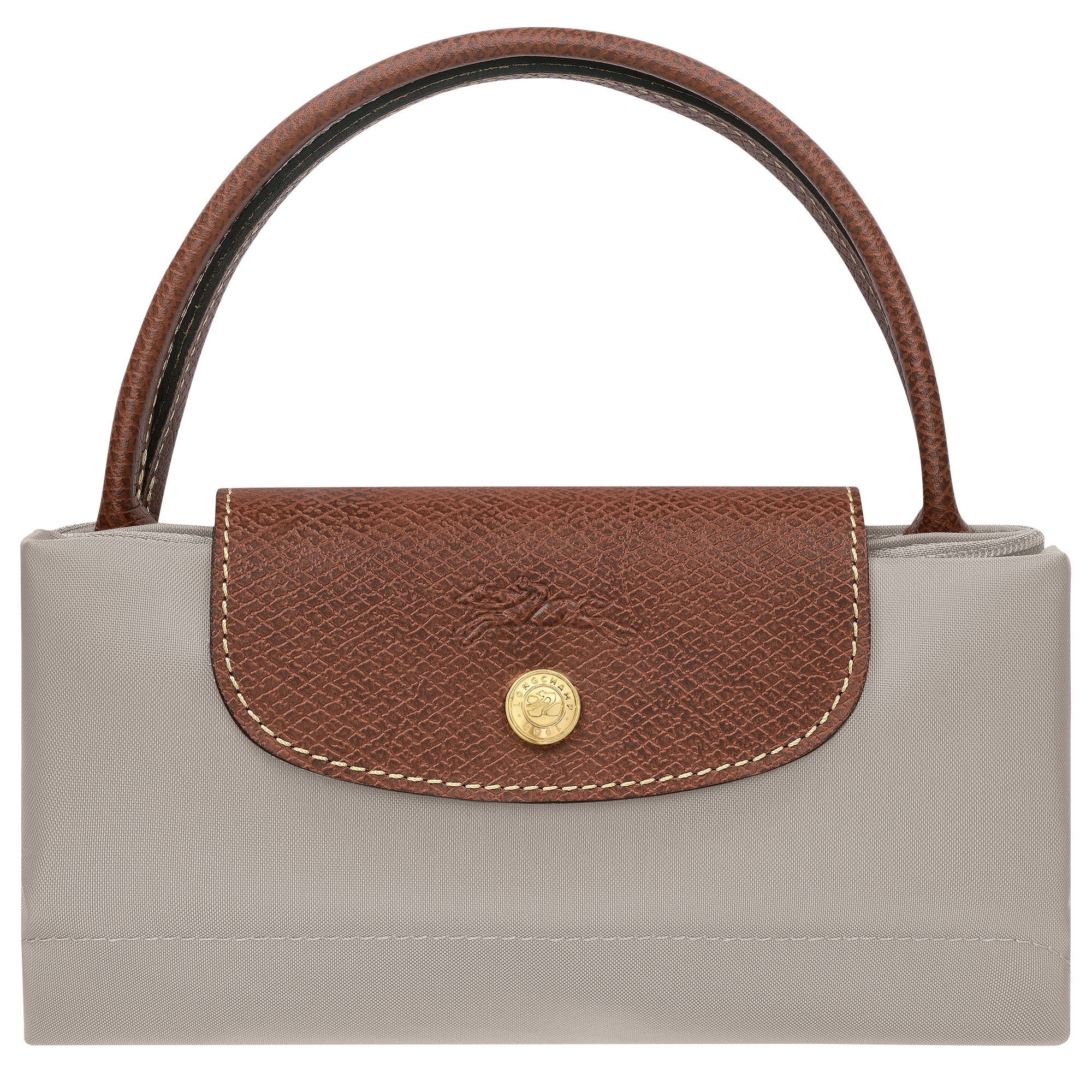 Le Pliage Original Handbag S, Pebble