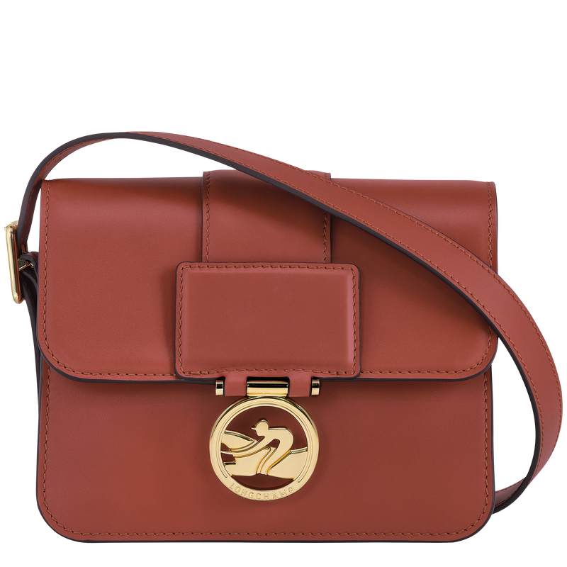 Box-Trot Crossbodytas S , Mahonie - Leder  - Weergave 1 van  3