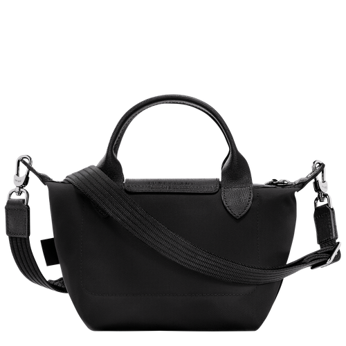 Le Pliage Energy XS Handbag , Black - Recycled canvas - View 4 of 6