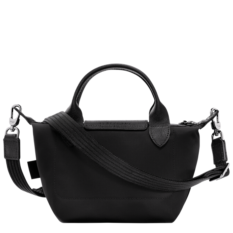 Le Pliage Energy XS Handbag , Black - Recycled canvas  - View 4 of  6
