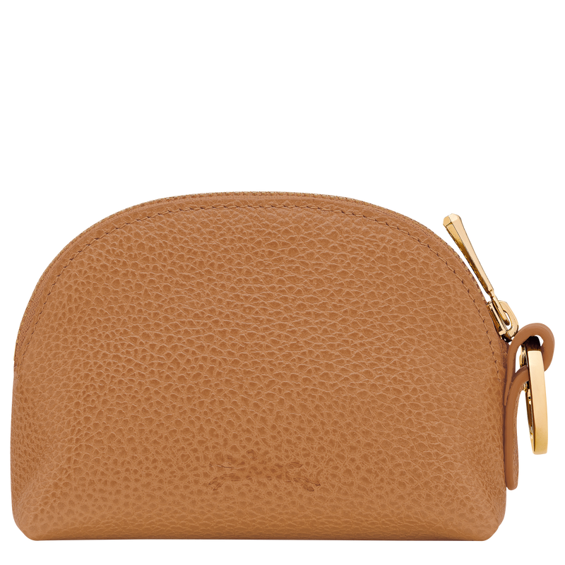 Le Foulonn&eacute; Coin purse , Pecan - Leather  - View 2 of 2