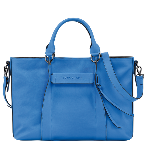 Longchamp 3D L Handbag , Cobalt - Leather - View 1 of  4